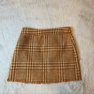 NEW Yellow Naked Zebra Skirt